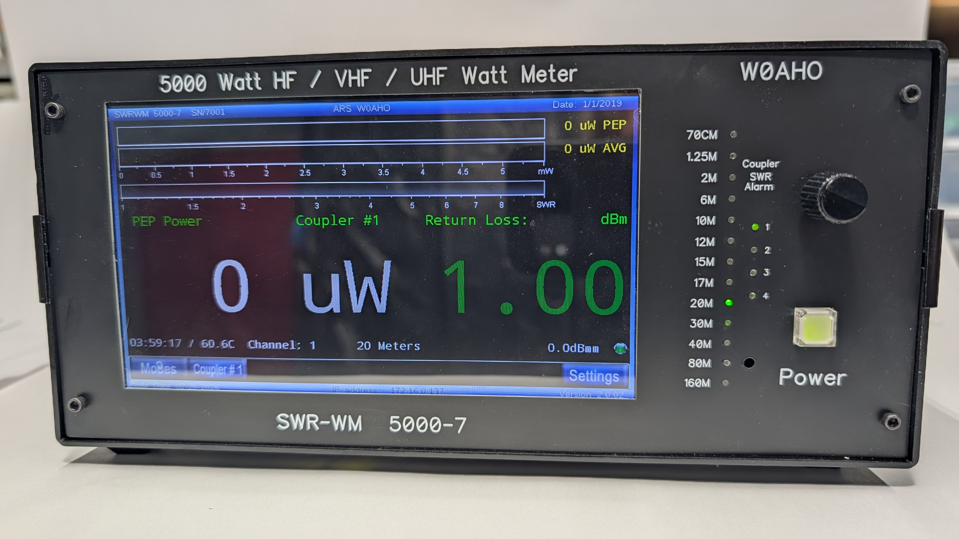 Watt meter program