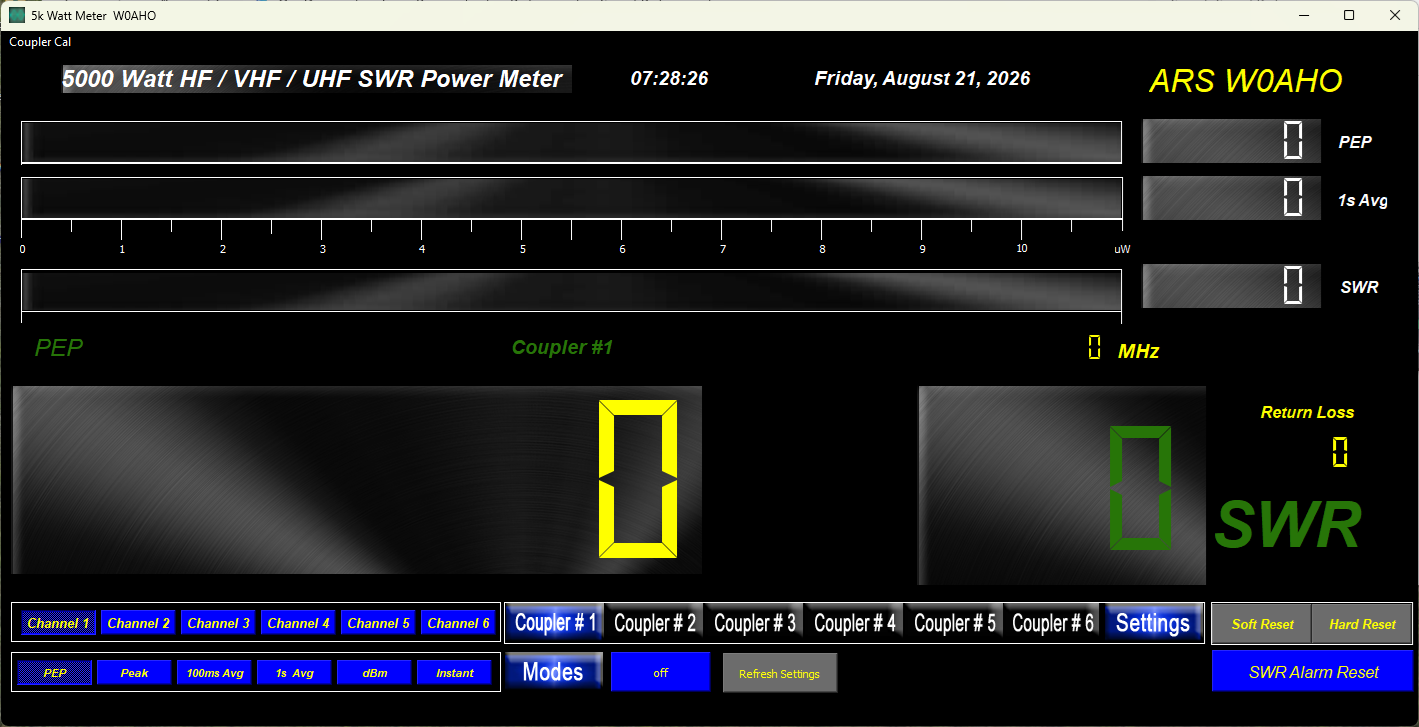 Watt meter program